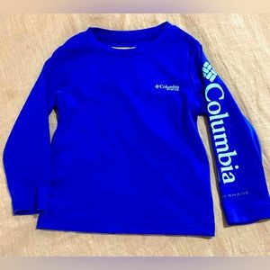 Columbia PFG Long Sleeved 2T Quick Dry Shirt